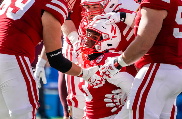 Trey Palmer 4Q 2022 Nebraska vs Minnesota football USATSI_19365770